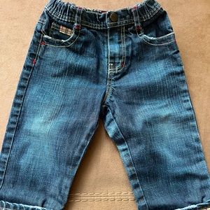 Burberry infant distressed jeans Sz 12m